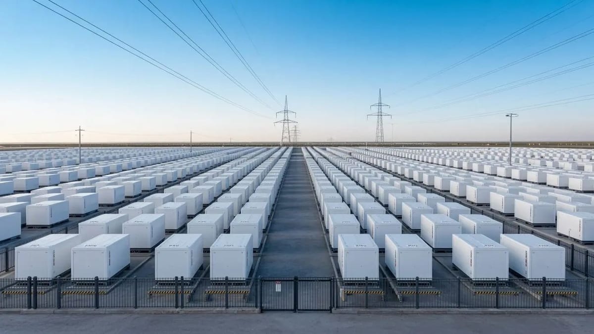 Fotografía que ilustra la noticia: España prevé conectar en 2027 baterías equivalentes a todo el parque nuclear: de 260 MW a 7,1 GW