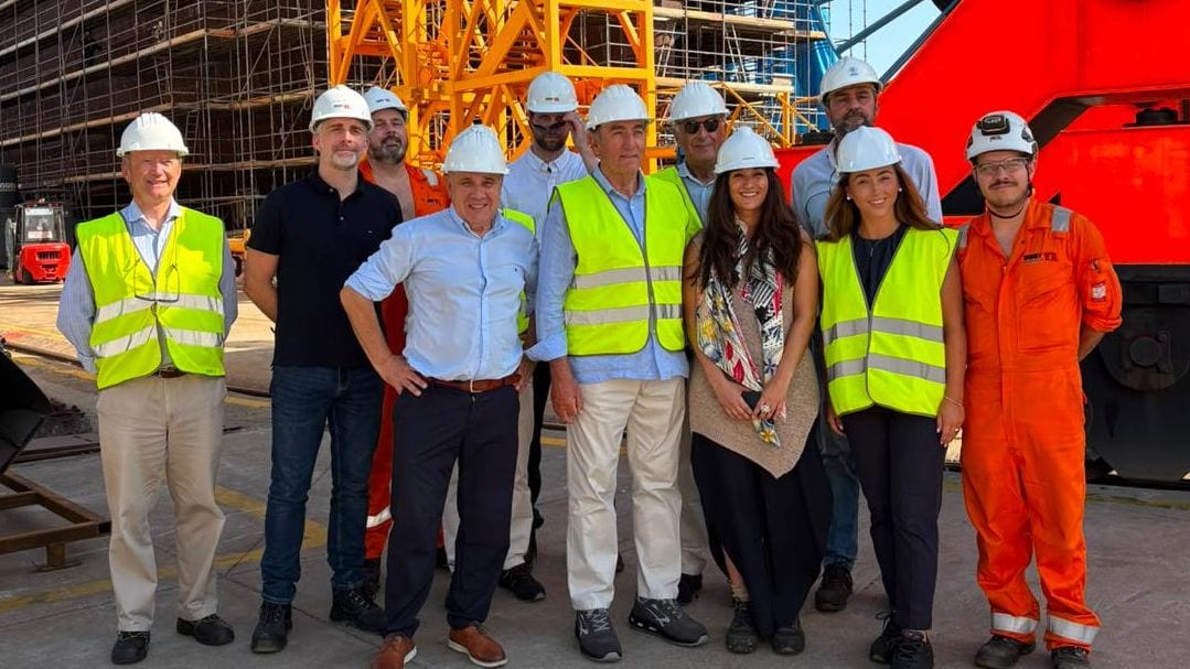 Fotografía que ilustra la noticia: Iberdrola impulsa el primer buque eléctrico del mundo para la eólica marina desde Vigo
