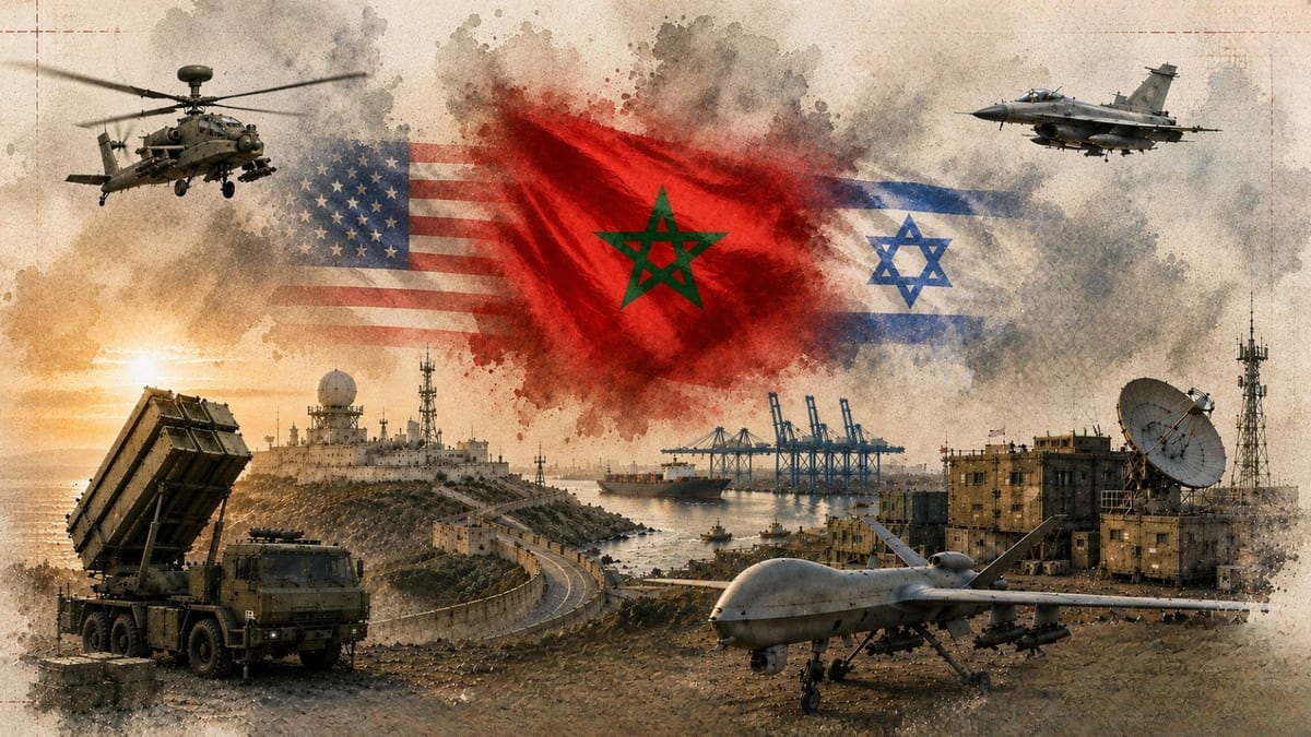 Fotografía que ilustra la noticia: Marruecos se prepara: alianzas con EE.UU. e Israel para capacitar a sus fuerzas mientras su economía crece el doble que la española